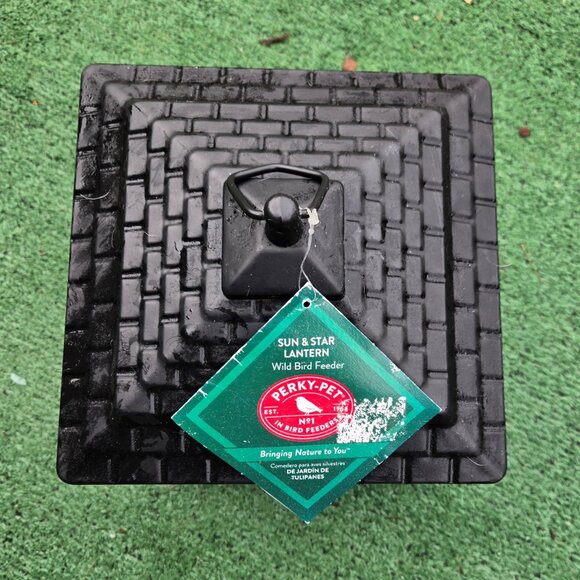 PERKY PET Sun & Star Metal Rust-Resistant Bird Feeder Freestanding/Hanging NWT - Picture 9 of 12